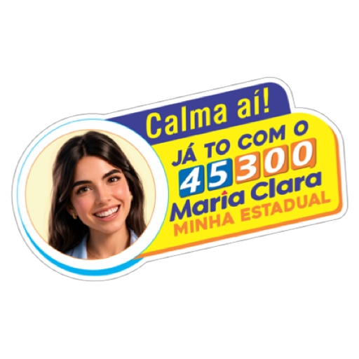 Calma aí, já tô com o 45300 Maria Clara