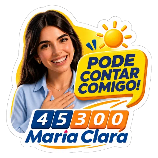 Pode contar comigo! 45300 Maria Clara