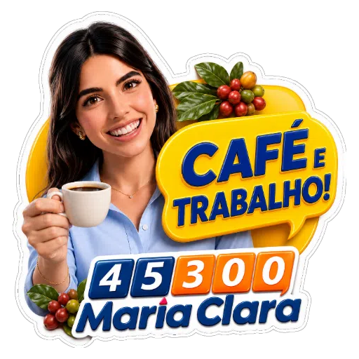 Café é trabalho! 45300 Maria Clara