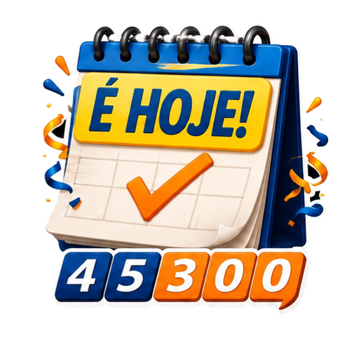 É hoje! 45300